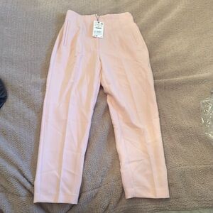 Pink Zara trousers